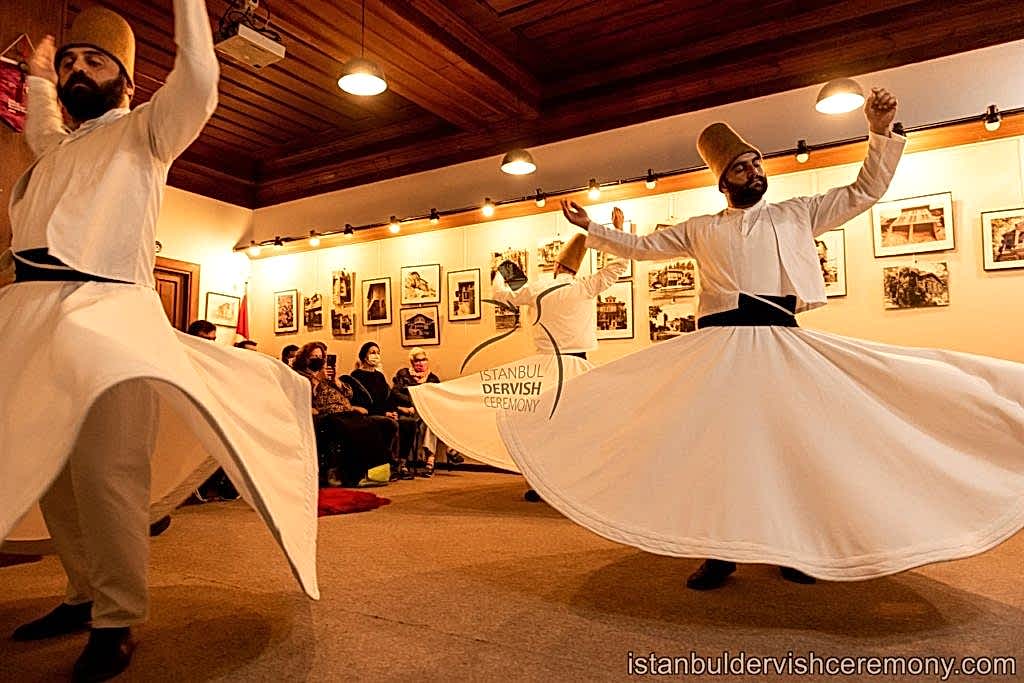 whirling dervish ceremony sufi house sultanahmet istanbul